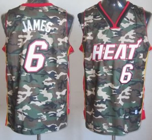 Canotte NBA Camouflage James Riv30