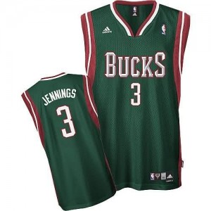 Canotte Rivoluzione 30 Jennings,Milwaukee Bucks Verde