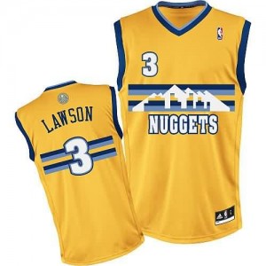 Canotte Rivoluzione 30 Lawson,Denver Nuggets Giallo