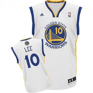 Canotte Rivoluzione 30 Lee,Golden State Warriors Bianco