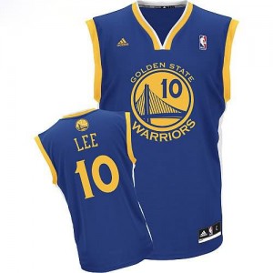 Canotte Rivoluzione 30 Lee,Golden State Warriors Blu