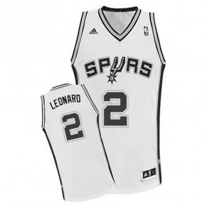 Canotte Rivoluzione 30 Leonaro,San Antonio Spurs Bianco