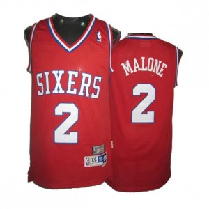 Canotte Malone,Philadelphia 76ers Rosso