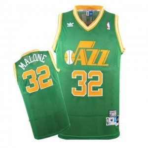 Canotte Malone,Utah Jazz Verde