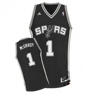 Canotte Rivoluzione 30 McGrady,San Antonio Spurs Nero