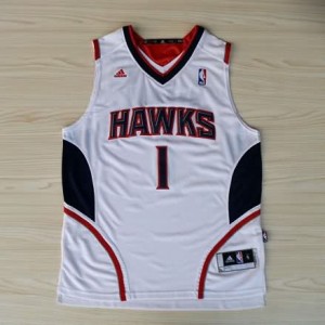 Canotte Rivoluzione 30 McGrady,Atlanta Hawks Bianco