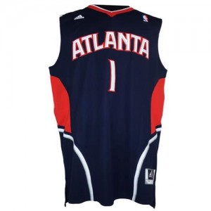 Canotte Rivoluzione 30 McGrady,Atlanta Hawks Blu