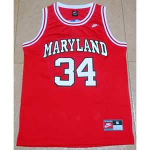 Canotte NCAA Maryland Blas Rosso