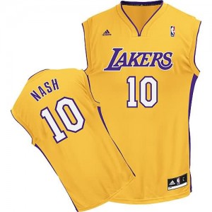 Canotte Rivoluzione 30 Nash,Los Angeles Lakers Giallo