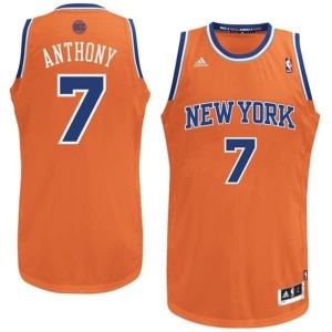 Canotte NBA Natale 2012 Anthony Arancione2