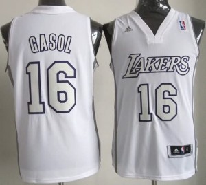 Canotte NBA Natale 2012 Gasol Bianco