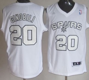 Canotte NBA Natale 2012 Ginobili Bianco