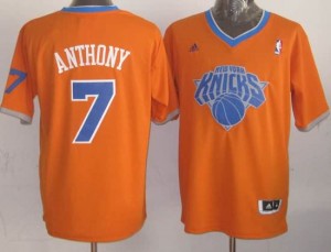 Canotte NBA Natale 2013 Anthony Arancione