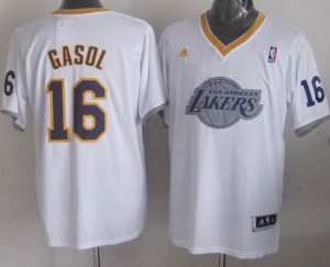 Canotte NBA Natale 2013 Gasol Bianco