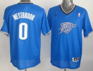 Canotte NBA Natale 2013 Westbrook Blu
