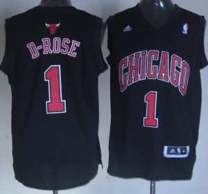 Canotte NBA Moda D Rose Nero