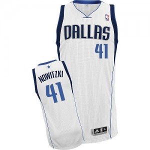 Canotte Nowitzki,Dallas Mavericks Bianco