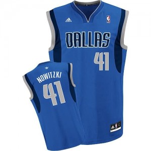 Canotte Rivoluzione 30 Nowitzki,Dallas Mavericks Blu