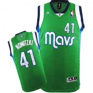 Canotte Nowitzki,Dallas Mavericks Verde