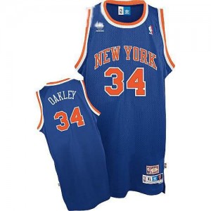 Canotte Oakley,New York Knicks Blu