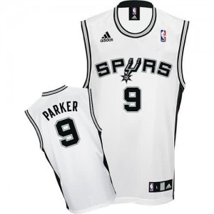 Canotte Parker,San Antonio Spurs Bianco