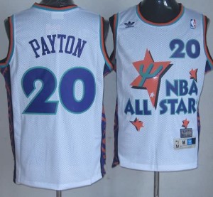 Canotte NBA Payton,All Star 1995 Bianco