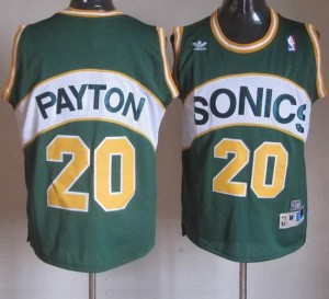 Canotte Payton,Seattle Sonics Verde