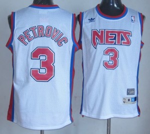 Canotte Petrovic,Brooklyn Nets Bianco