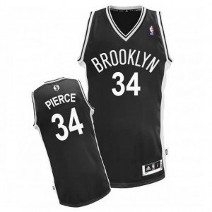 Canotte Rivoluzione 30 Pierce,Brooklyn Nets Nero