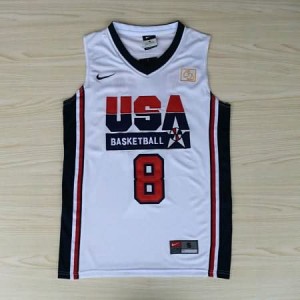 Canotte Pippen,USA 1992 Bianco