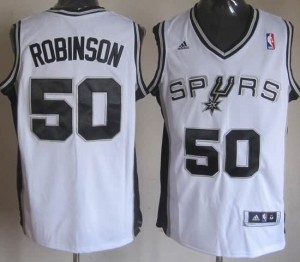 Canotte Robinson Spurs,San Antonio Spurs Bianco