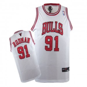 Canotte Rodman,Detroit Pistons Bianco