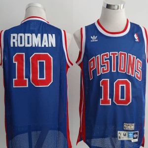 Canotte Rodman,Detroit Pistons Blu