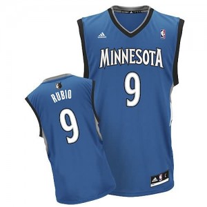 Canotte Rivoluzione 30 Rubio,Minnesota Timberwolves Blu