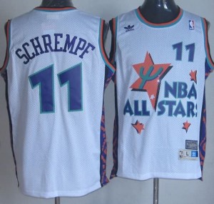 Canotte NBA Schrempf,All Star 1995 Bianco