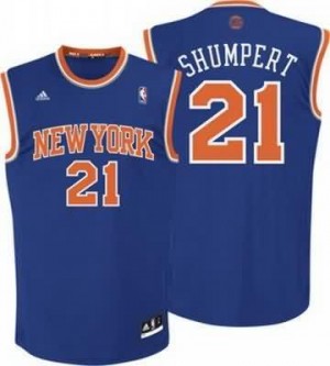 Canotte Rivoluzione 30 Shumpert,New York Knicks Blu