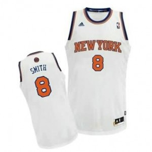 Canotte Rivoluzione 30 Smith,New York Knicks Bianco