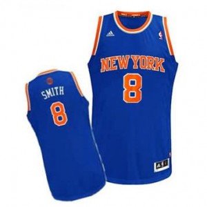 Canotte Rivoluzione 30 Smith,New York Knicks Blu