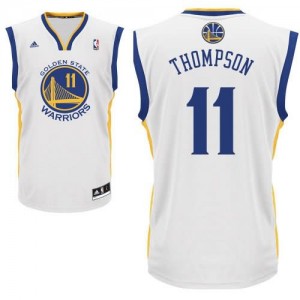 Canotte Rivoluzione 30 Thompson,Golden State Warriors Bianco