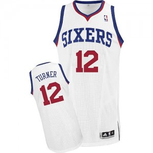 Canotte Turner,Philadelphia 76ers Bianco