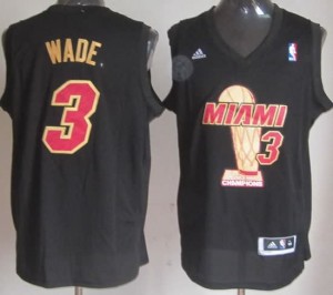 Canotte NBA Campeones Wade Nero