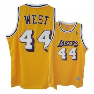 Canotte West,Los Angeles Lakers Giallo