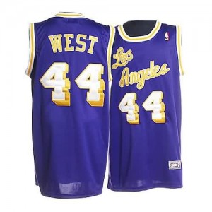 Canotte West,Los Angeles Lakers Porpora