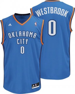 Canotte Rivoluzione 30 Westbrook,Oklahoma City Thunder Blu