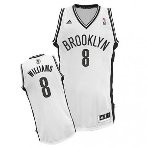 Canotte Rivoluzione 30 Williams,Brooklyn Nets Bianco