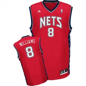 Canotte Rivoluzione 30 Williams,Brooklyn Nets Rosso