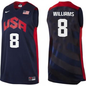 Canotte Williams,USA 2012 Nero