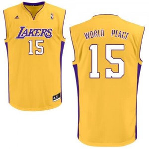 Canotte Rivoluzione 30 WorldPeace,Los Angeles Lakers Giallo