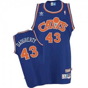 Canotte retro Daugherty,Cleveland Cavaliers Blu