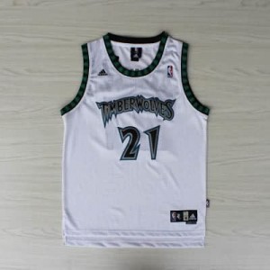 Canotte retro Garnett,Minnesota Timberwolves Bianco